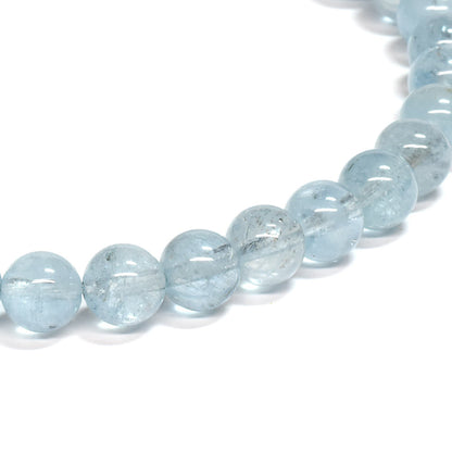 アクアマリン ブレスレット 5.5-6mm #SE254 - premium stone gallery