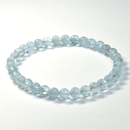アクアマリン ブレスレット 5.5-6mm #SE254 - premium stone gallery