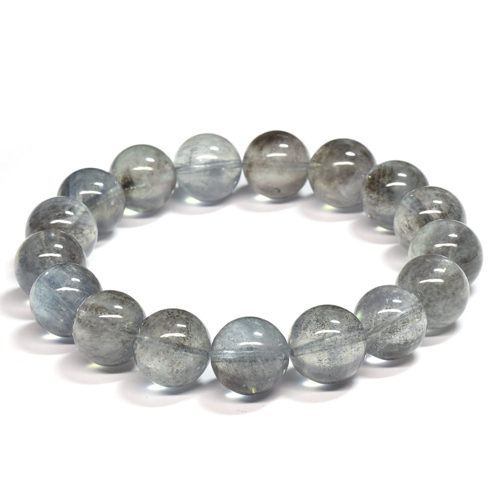 モスアクアマリン ブレスレット 12.5-13mm #SE256 - premium stone gallery