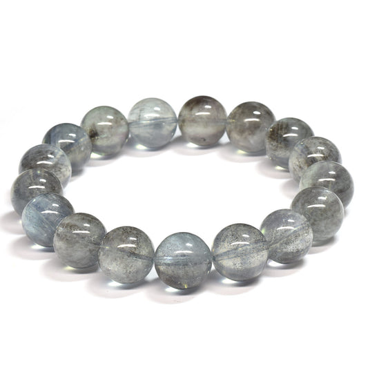 モスアクアマリン ブレスレット 12.5-13mm #SE256 - premium stone gallery