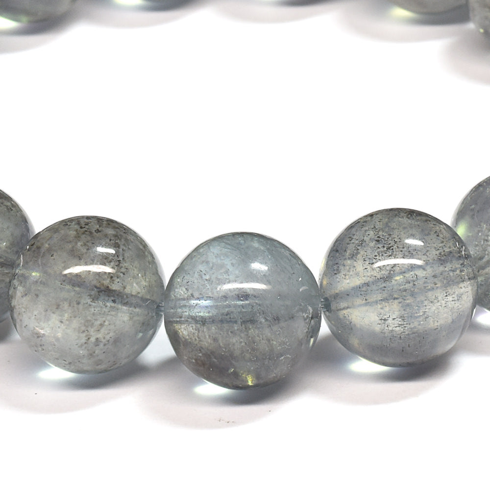 モスアクアマリン ブレスレット 12.5-13mm #SE256 - premium stone gallery