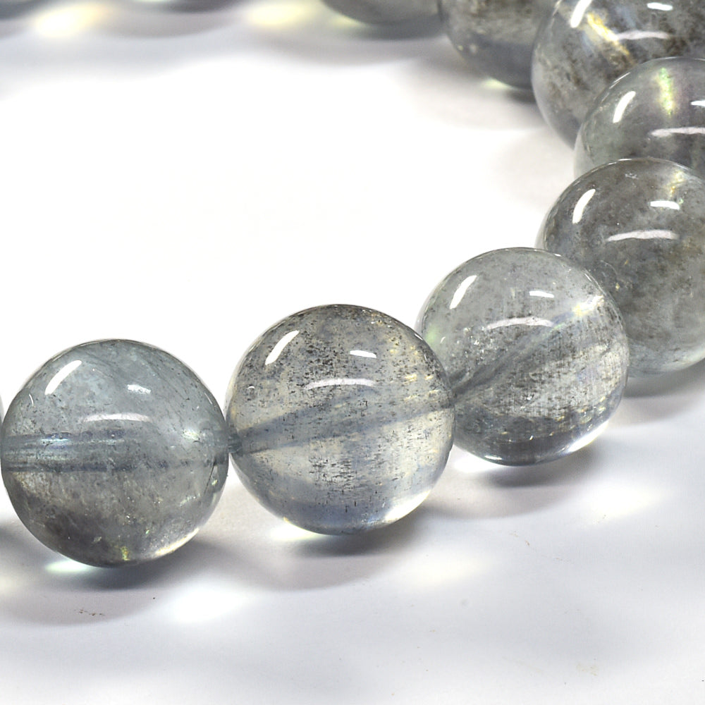 モスアクアマリン ブレスレット 12.5-13mm #SE256 - premium stone gallery