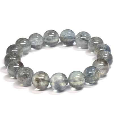 モスアクアマリン ブレスレット 12.5-13mm #SE256 - premium stone gallery