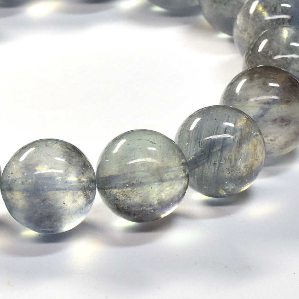 モスアクアマリン ブレスレット 12.5-13mm #SE256 - premium stone gallery