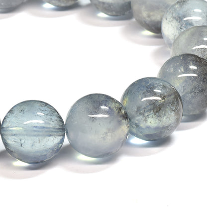 モスアクアマリン ブレスレット 12.5-13mm #SE257 - premium stone gallery
