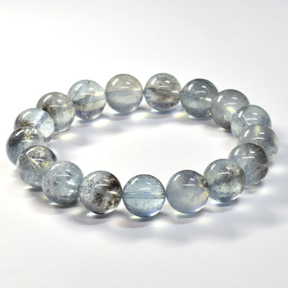 モスアクアマリン ブレスレット 12.5-13mm #SE257 - premium stone gallery