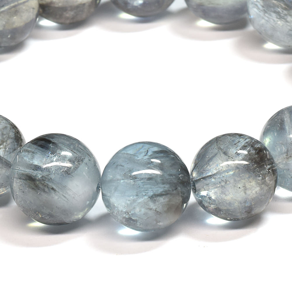 モスアクアマリン ブレスレット 12-12.5mm #SE258 - premium stone gallery