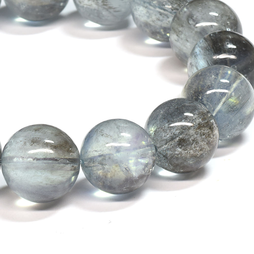 モスアクアマリン ブレスレット 12-12.5mm #SE258 - premium stone gallery