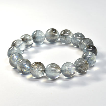 モスアクアマリン ブレスレット 12-12.5mm #SE258 - premium stone gallery
