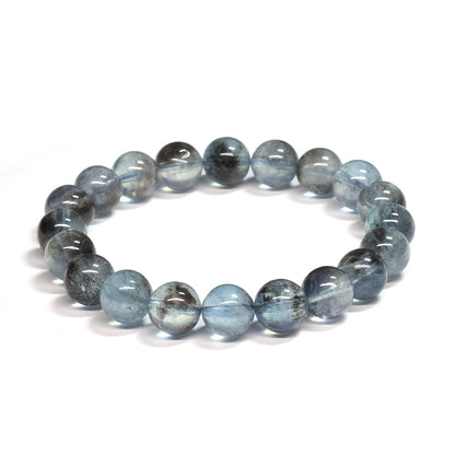 モスアクアマリン ブレスレット 9.5-10mm #SE259 - premium stone gallery