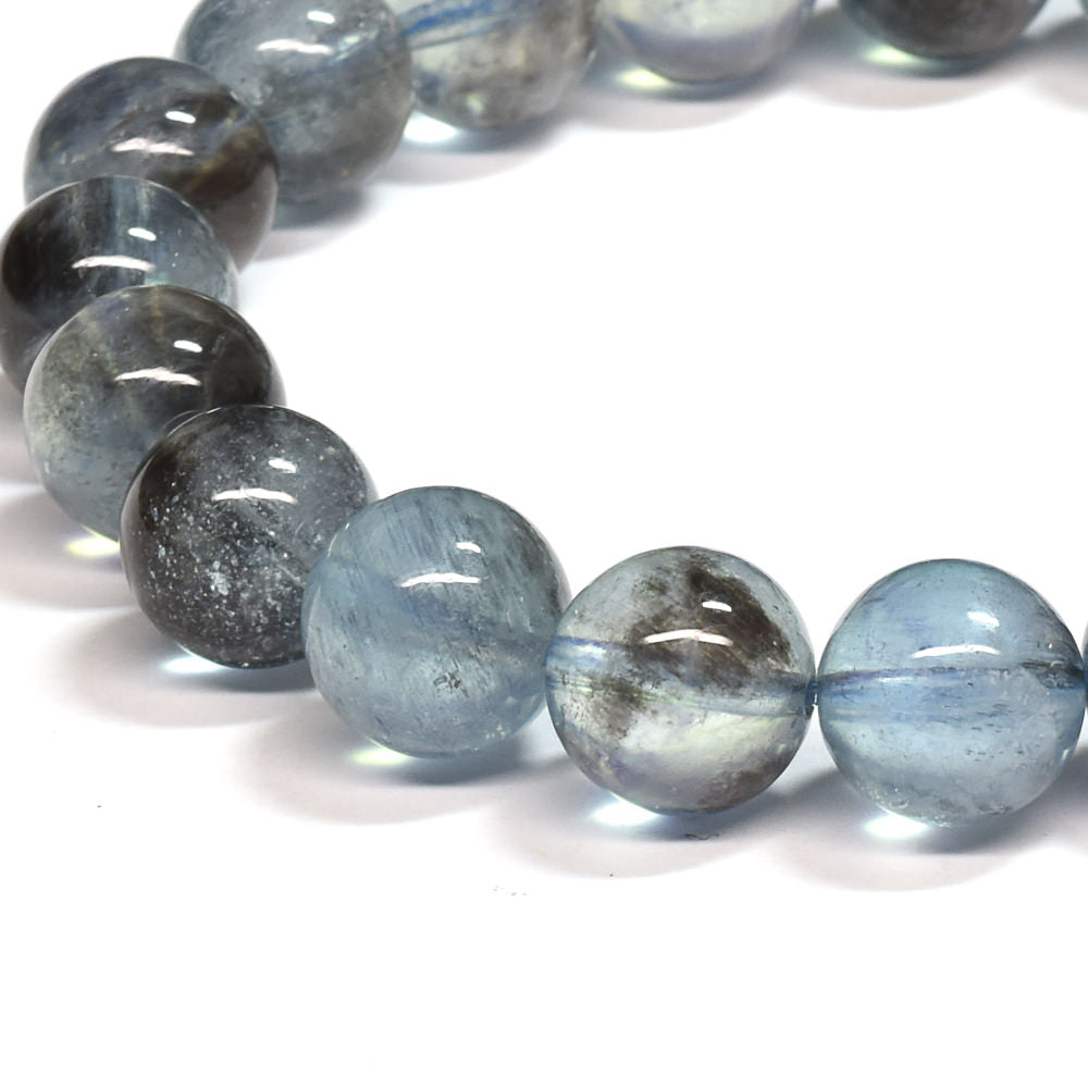 モスアクアマリン ブレスレット 9.5-10mm #SE259 - premium stone gallery