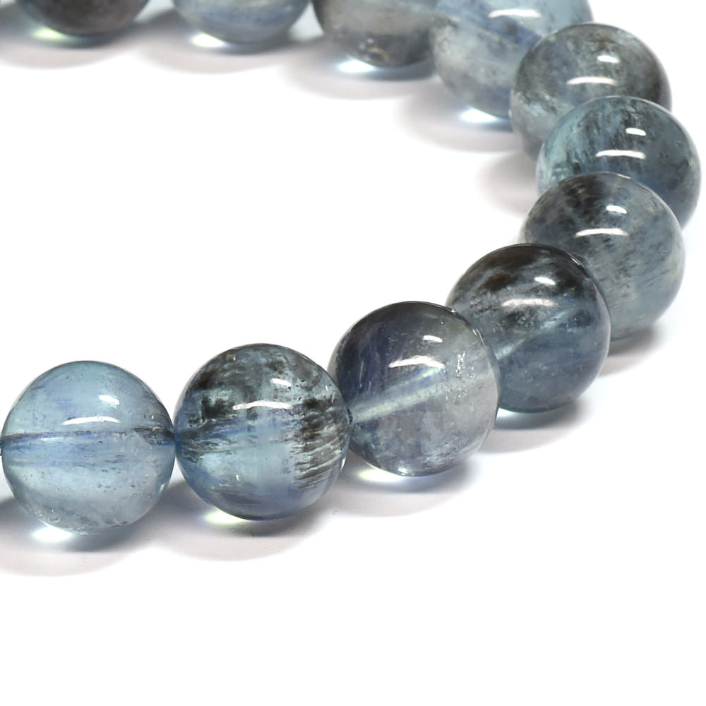 モスアクアマリン ブレスレット 9.5-10mm #SE259 - premium stone gallery