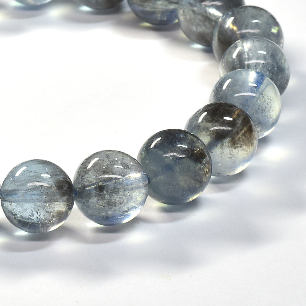 モスアクアマリン ブレスレット 9.5-10mm #SE259 - premium stone gallery