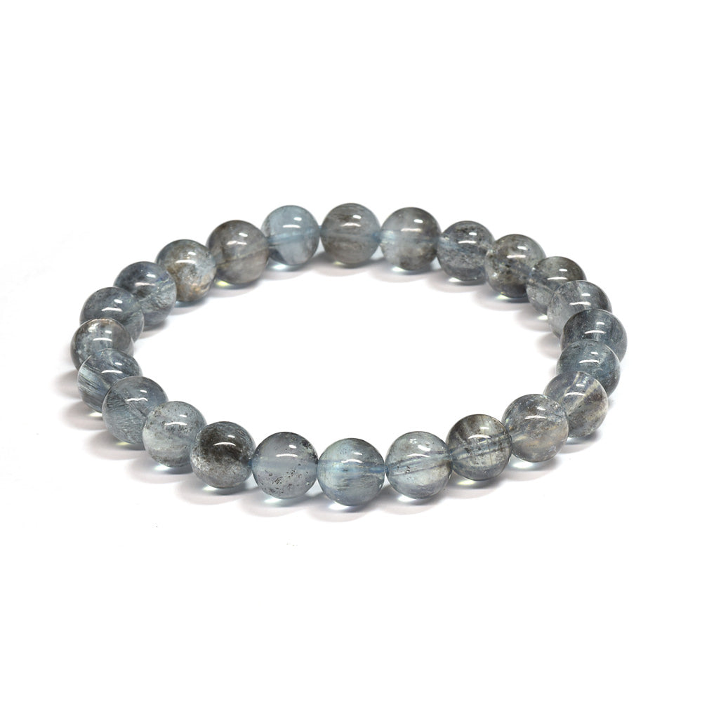 モスアクアマリン ブレスレット 7.5-8mm #SE260 - premium stone gallery