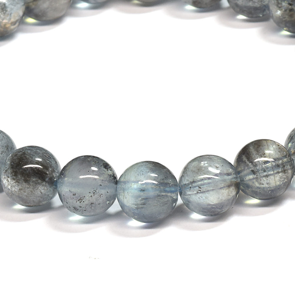 モスアクアマリン ブレスレット 7.5-8mm #SE260 - premium stone gallery