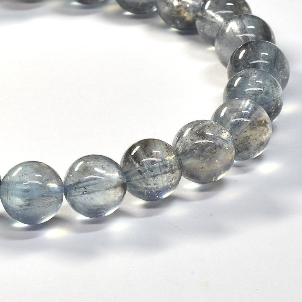モスアクアマリン ブレスレット 7.5-8mm #SE260 - premium stone gallery