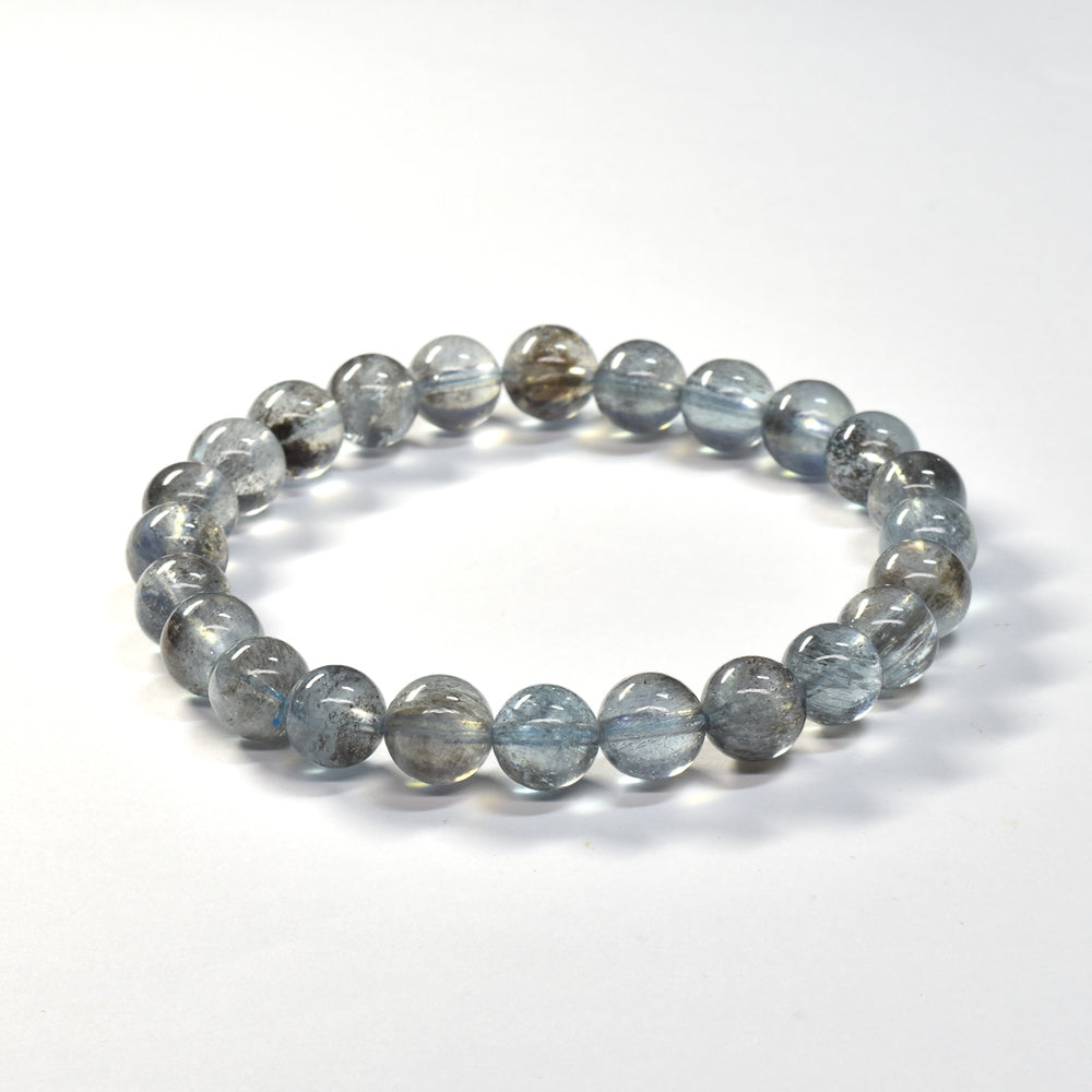 モスアクアマリン ブレスレット 7.5-8mm #SE260 - premium stone gallery