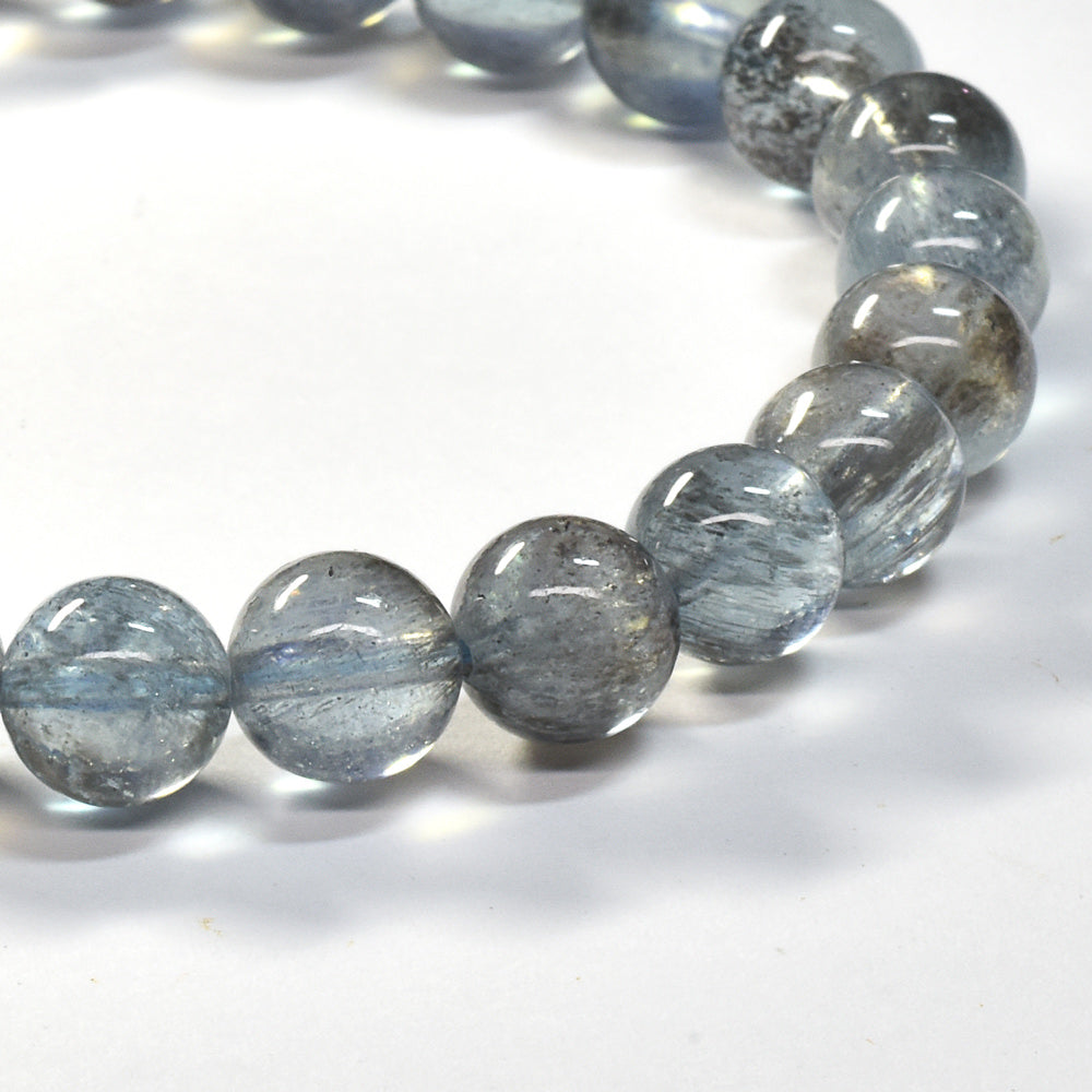 モスアクアマリン ブレスレット 7.5-8mm #SE260 - premium stone gallery