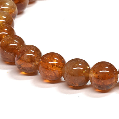 シトリン ブレスレット 8mm #SE267 - premium stone gallery