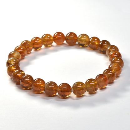 シトリン ブレスレット 8mm #SE267 - premium stone gallery