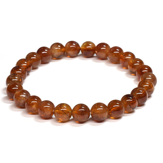 シトリン ブレスレット 8mm #SE268 - premium stone gallery