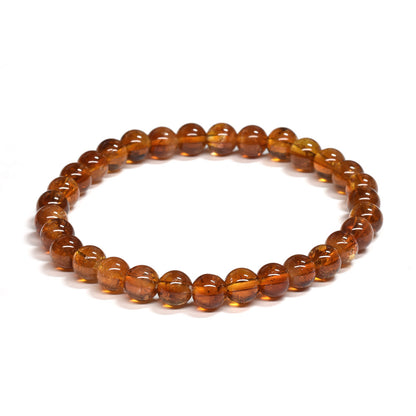 シトリン ブレスレット 6mm #SE269 - premium stone gallery