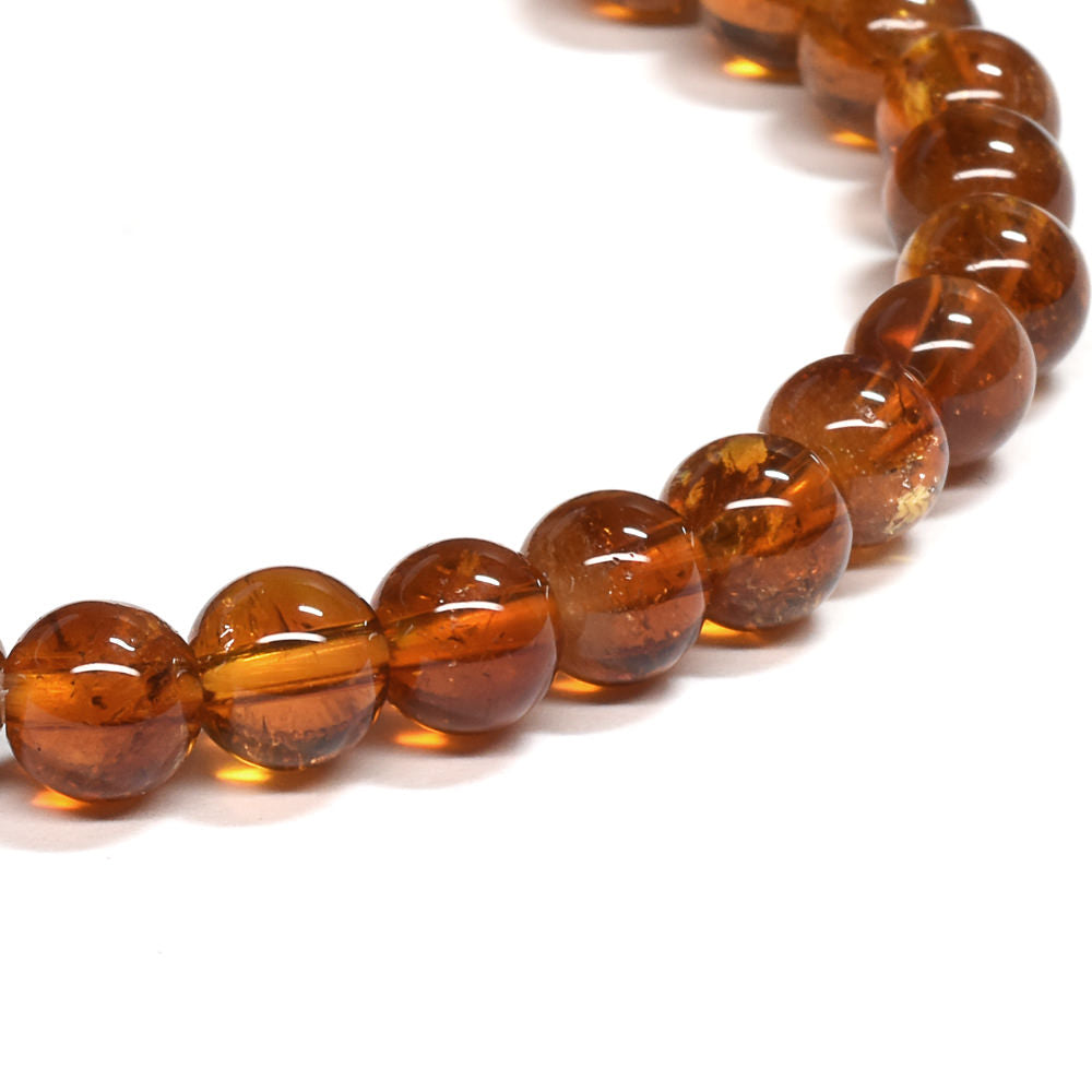 シトリン ブレスレット 6mm #SE269 - premium stone gallery