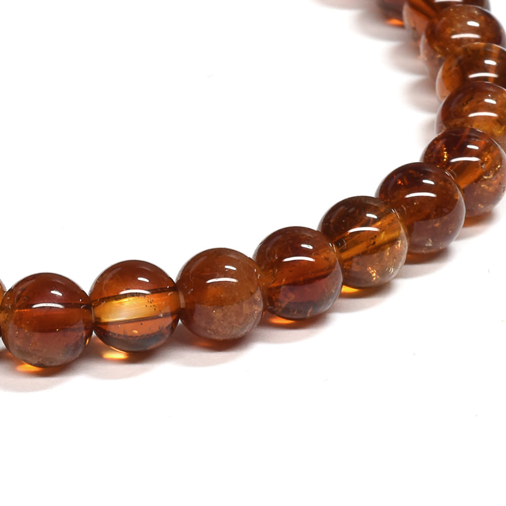 シトリン ブレスレット 6mm #SE270 – premium stone gallery LIVE SHOP