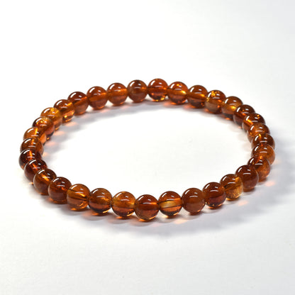 シトリン ブレスレット 6mm #SE270 - premium stone gallery
