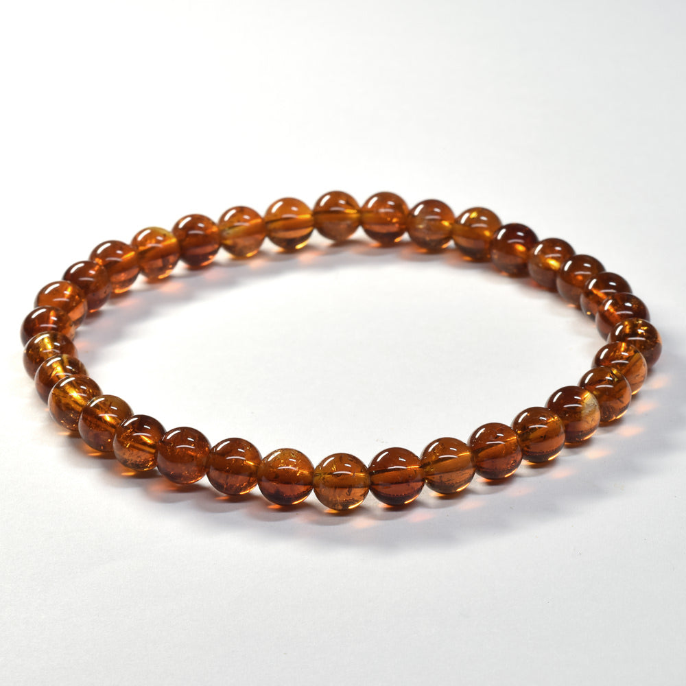 シトリン ブレスレット 6mm #SE271 - premium stone gallery