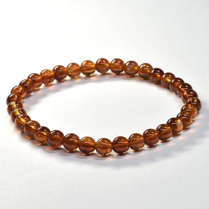 シトリン ブレスレット 6mm #SE271 - premium stone gallery