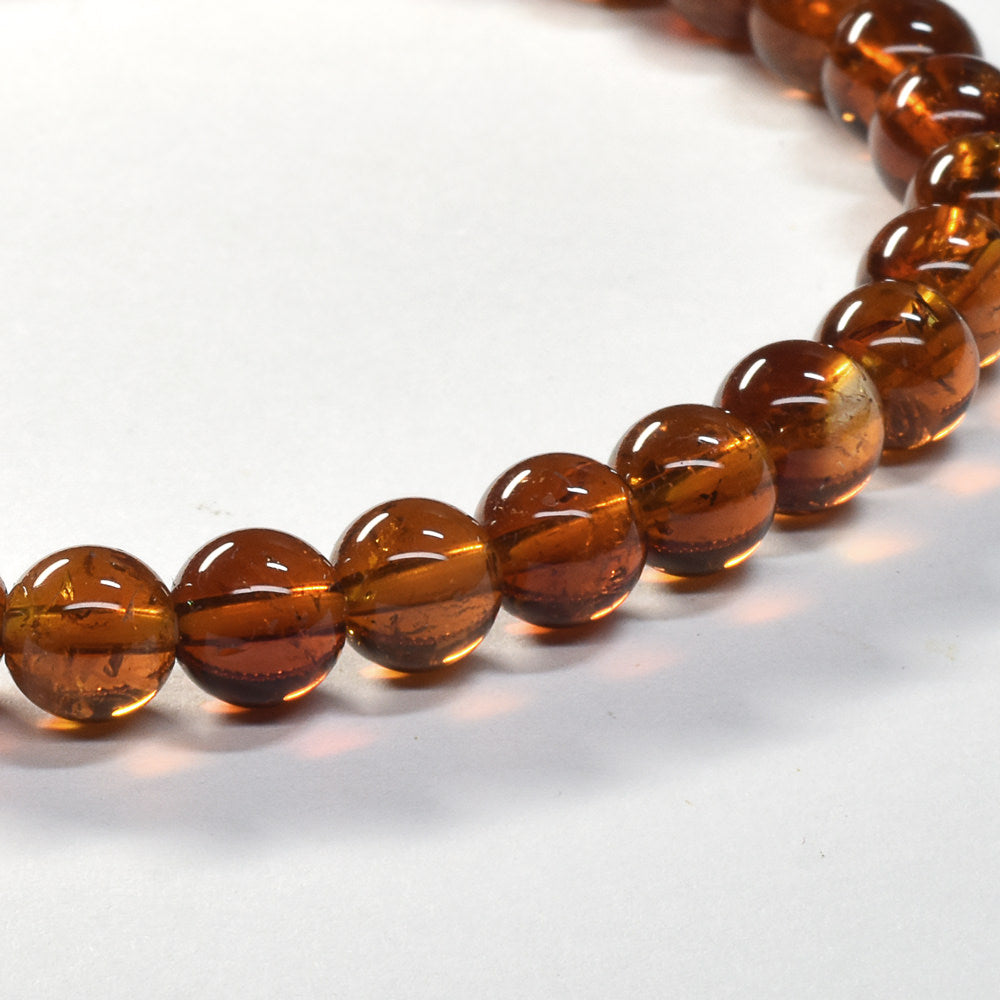 シトリン ブレスレット 6mm #SE271 - premium stone gallery