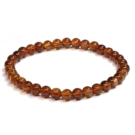 シトリン ブレスレット 6mm #SE271 - premium stone gallery