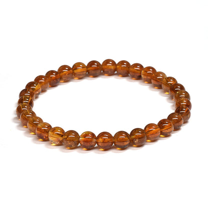 シトリン ブレスレット 6mm #SE272 - premium stone gallery