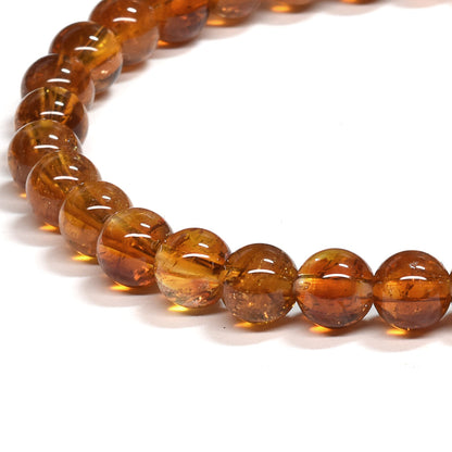 シトリン ブレスレット 6mm #SE272 - premium stone gallery