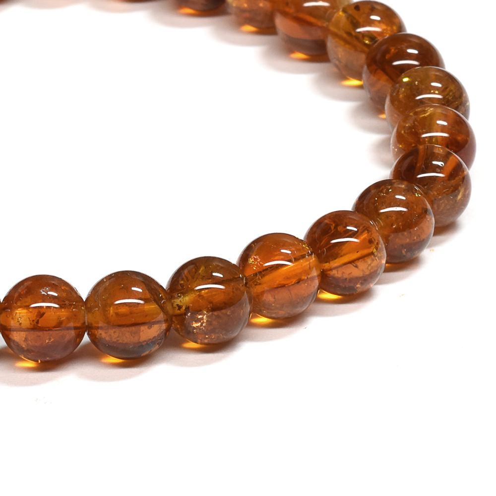 シトリン ブレスレット 6mm #SE272 - premium stone gallery