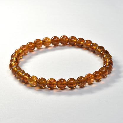 シトリン ブレスレット 6mm #SE272 - premium stone gallery