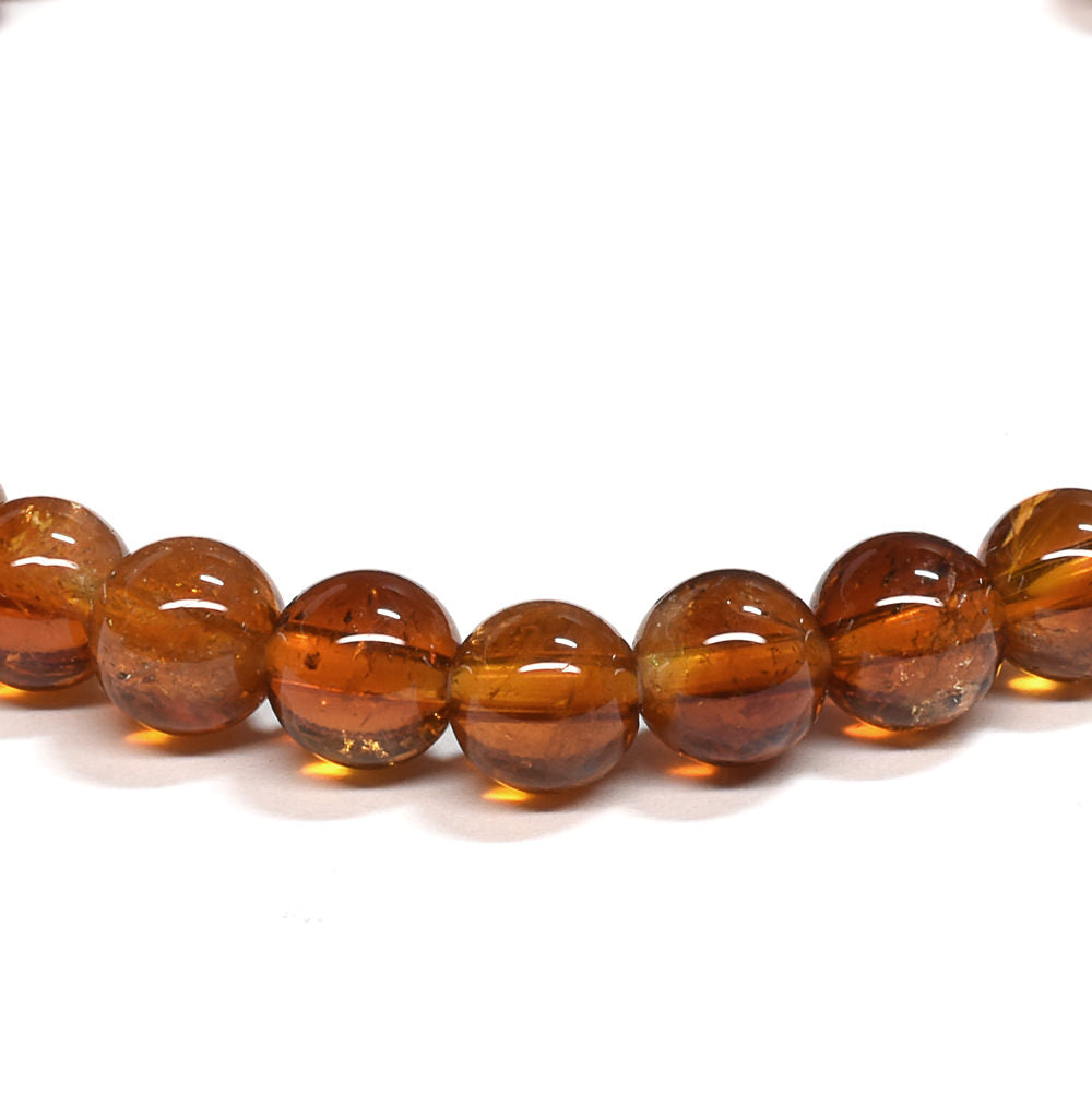 シトリン ブレスレット 6mm #SE273 - premium stone gallery