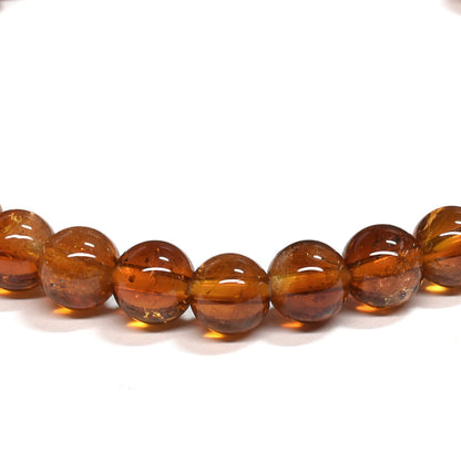 シトリン ブレスレット 6mm #SE273 - premium stone gallery