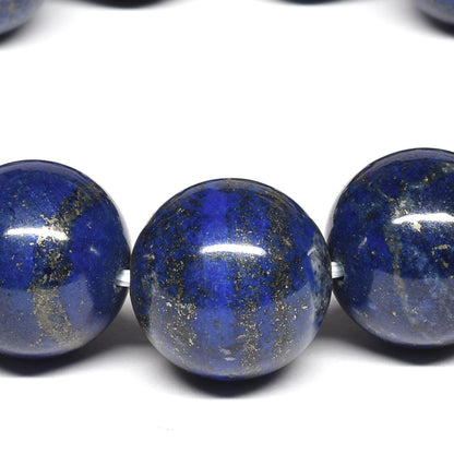 [鑑別付]ラピスラズリ ブレスレット 16mm #SE276