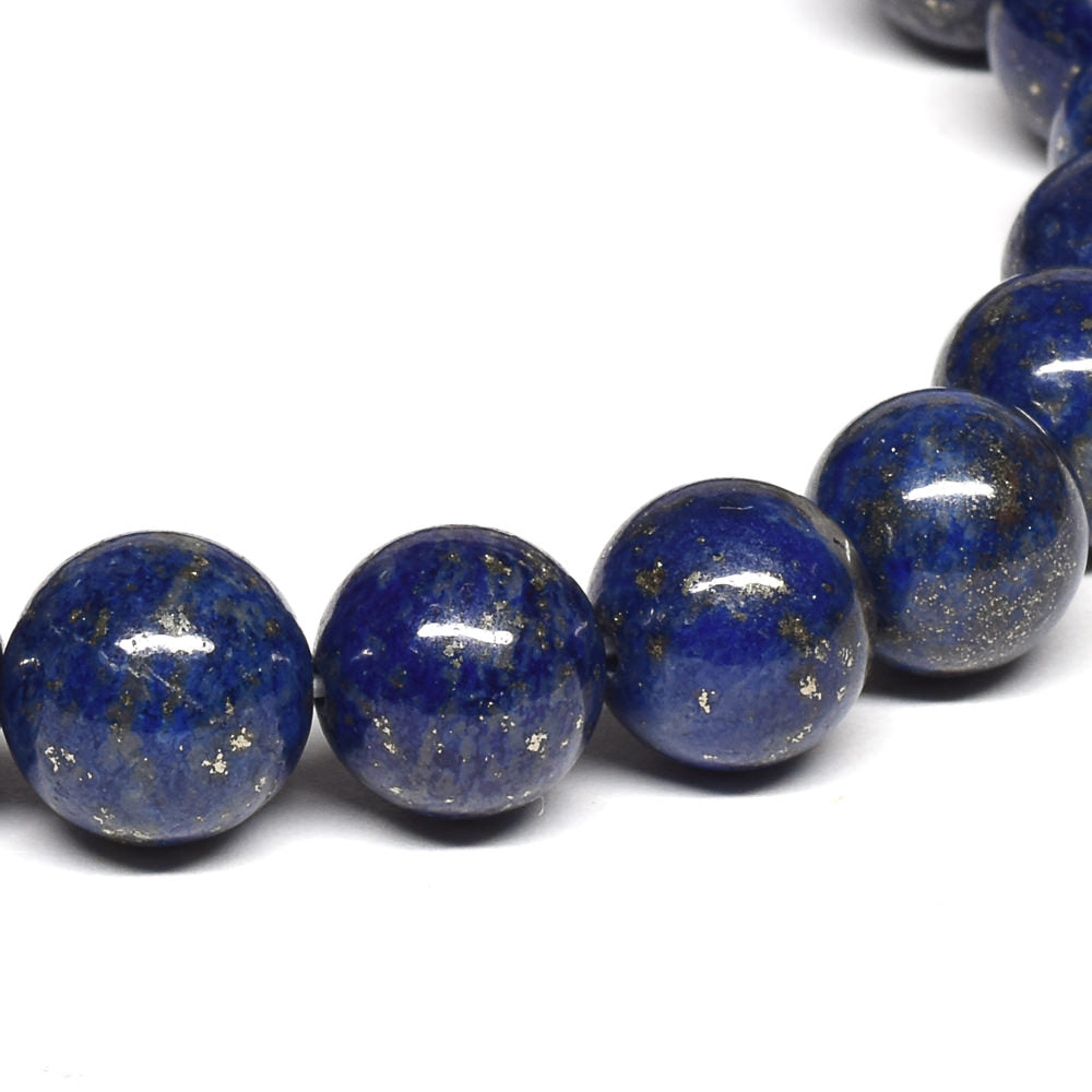 [鑑別付]ラピスラズリ ブレスレット 9-9.5mm #SE279