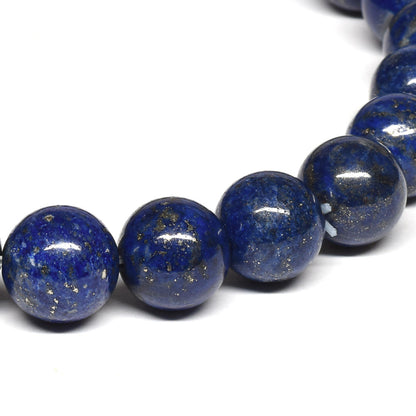 [鑑別付]ラピスラズリ ブレスレット 9-9.5mm #SE279