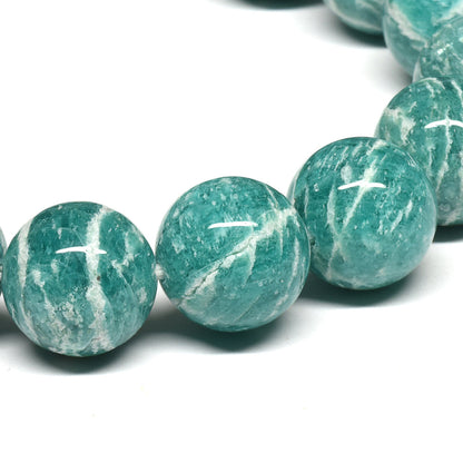 アマゾナイト【山梨一級研磨士作】 ブレスレット 12mm #SE293
