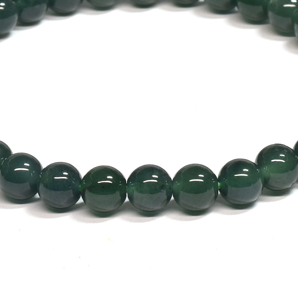 [鑑別付]グァテマラ翡翠 ブレスレット 5mm #SF038