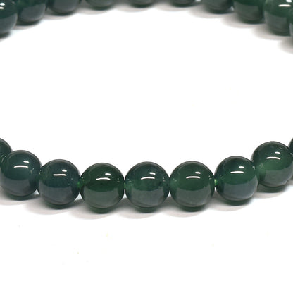 [鑑別付]グァテマラ翡翠 ブレスレット 5mm #SF038