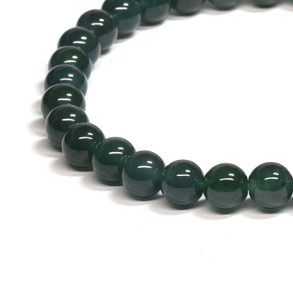 [鑑別付]グァテマラ翡翠 ブレスレット 5mm #SF038