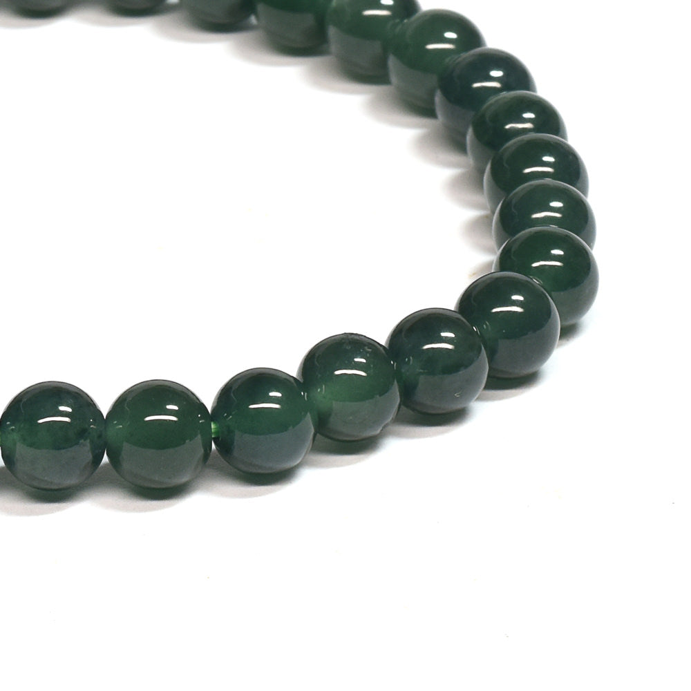 [鑑別付]グァテマラ翡翠 ブレスレット 5mm #SF038