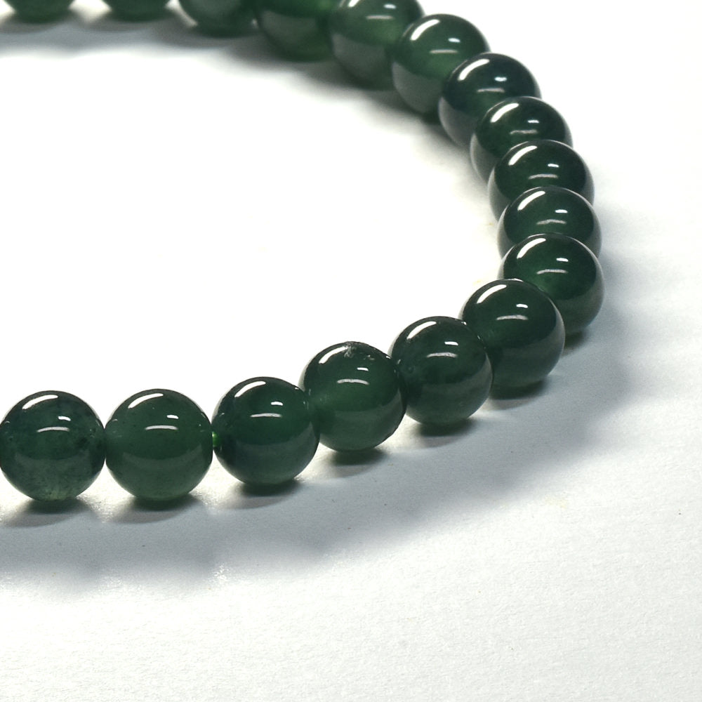 [鑑別付]グァテマラ翡翠 ブレスレット 5mm #SF038