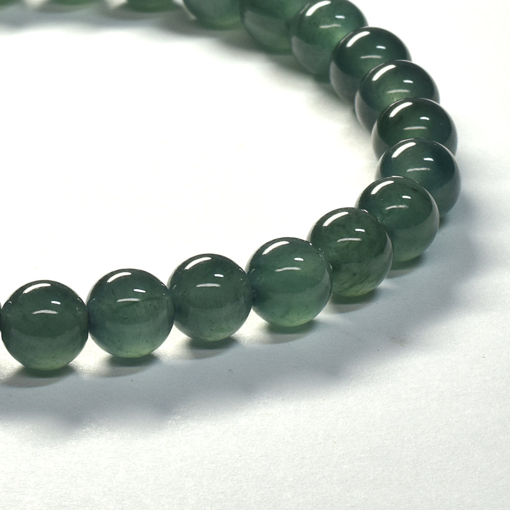 [鑑別付]グァテマラ翡翠 ブレスレット 6mm #SF039