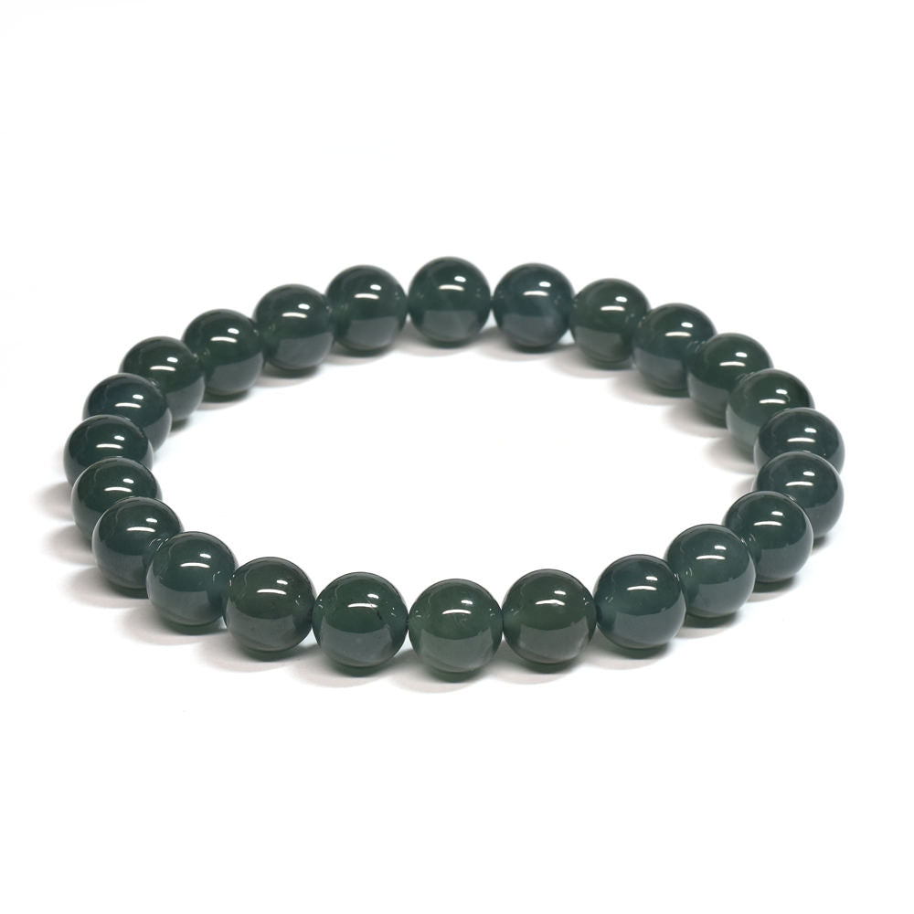 [鑑別付]グァテマラ翡翠 ブレスレット 8mm #SF040